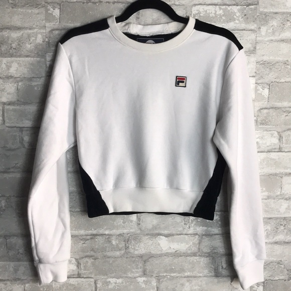 fila velvet sweatshirt